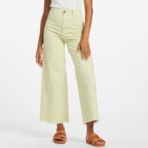 Billabong Free Fall Print Wide Leg Trousers